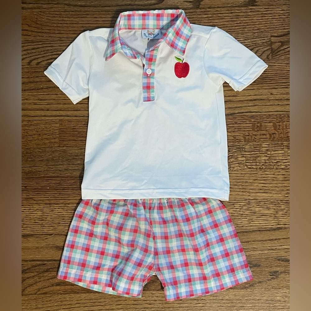 Busy Bees Smocks Shorts Set